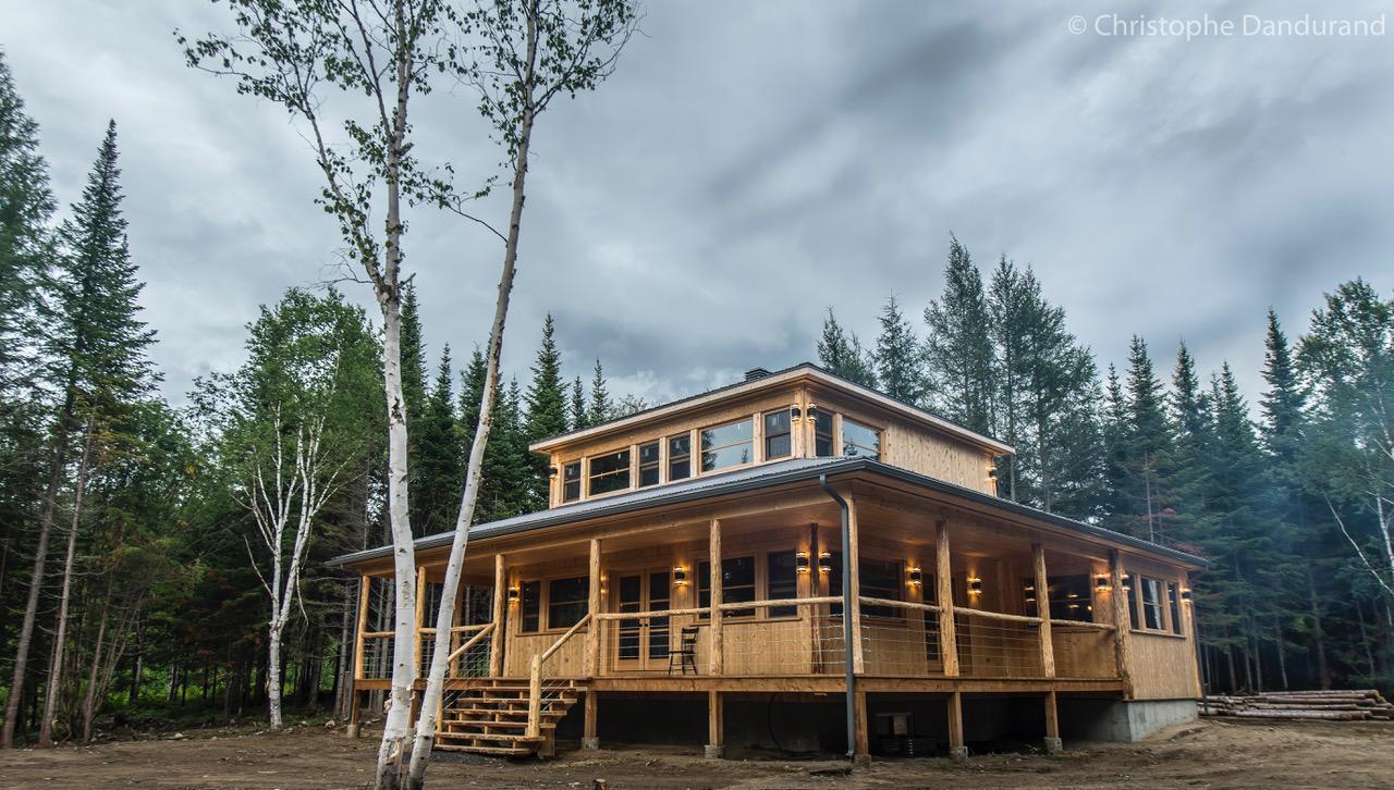 Chalet Tao Par Les Chalets Spa Canada La Malbaie Exteriér fotografie